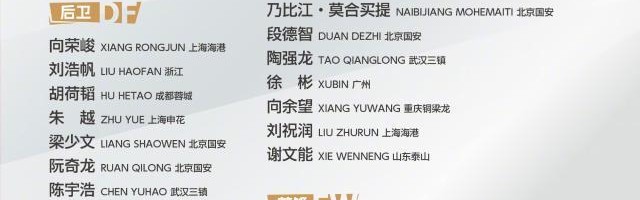 爱游戏官网APP-国奥集训名单：陶强龙木塔力甫领衔 杜月徵在列